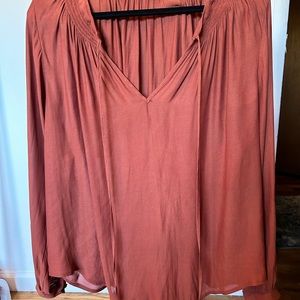 Torrid blouse rust size 2